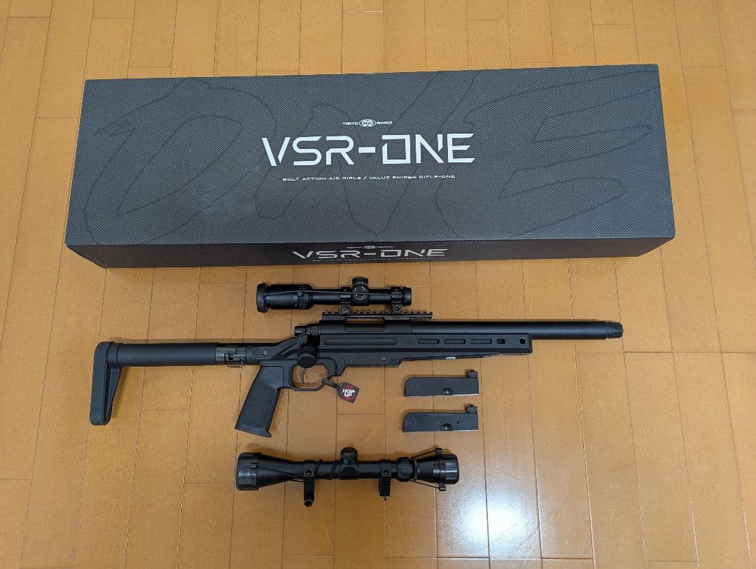 東京マルイ VSR-ONE ベクターオプティクススコープ マガジン スコープ付