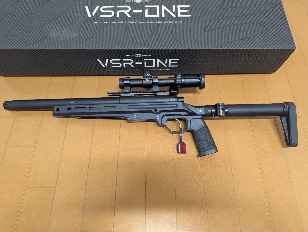 東京マルイ VSR-ONE ベクターオプティクススコープ マガジン スコープ付