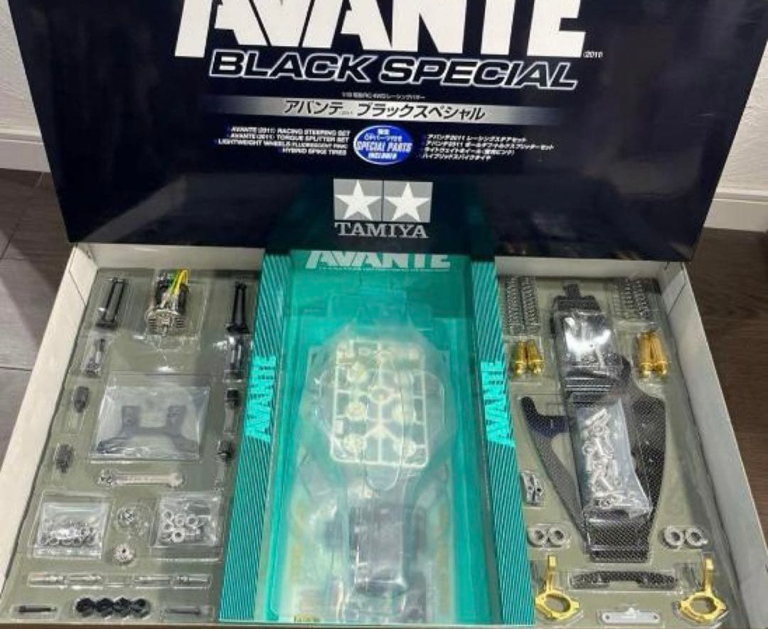 タミヤ 特別企画 1/10RC アバンテ 2011 ブラックスペシャル ラジコン