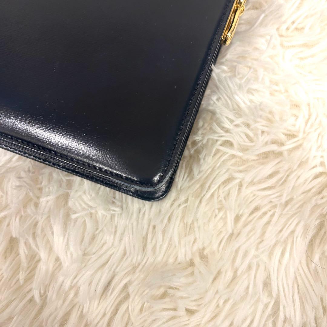 CELINE セリーヌ ショルダーバッグ ホースビット 馬車金具 ブラック