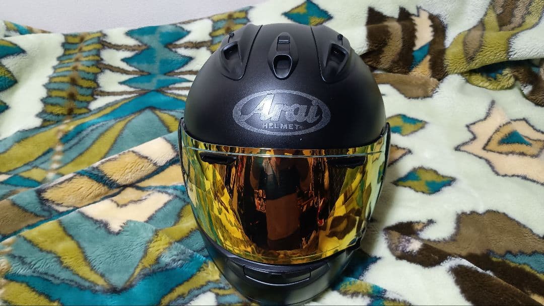 アライRX-7X マッドブラック　ミラーシールド付き　XL