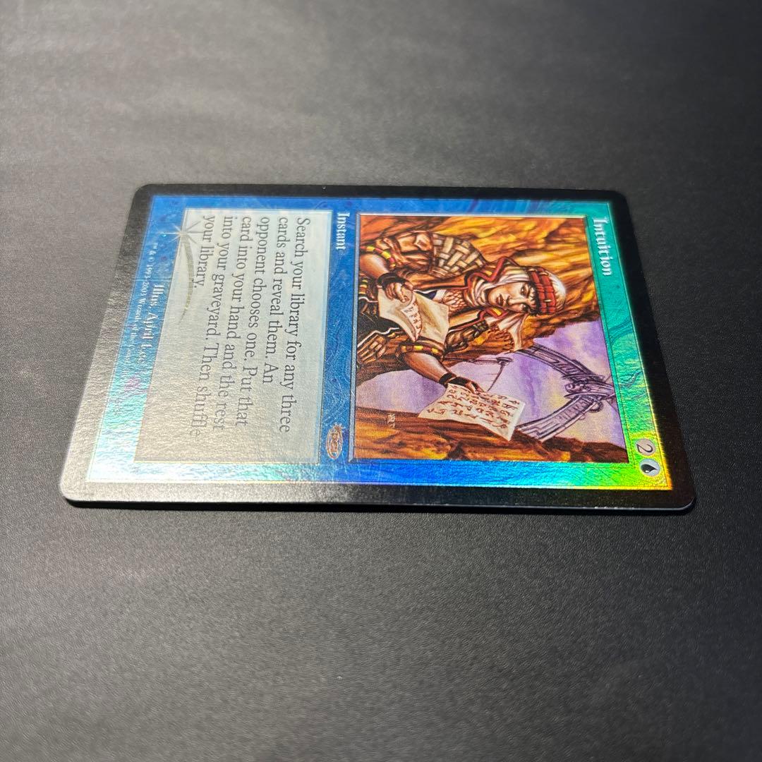 【900出品記念】直観/Intuition foil ジャッジ報酬　再録禁止！