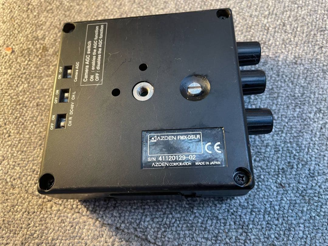 AZDEN ( アツデン ) FMX-DSLR 2チャンネルポータブルミキサー