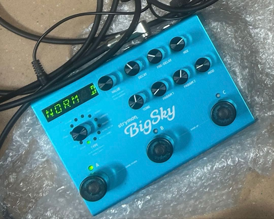 strymon BigSky リバーブエフェクター