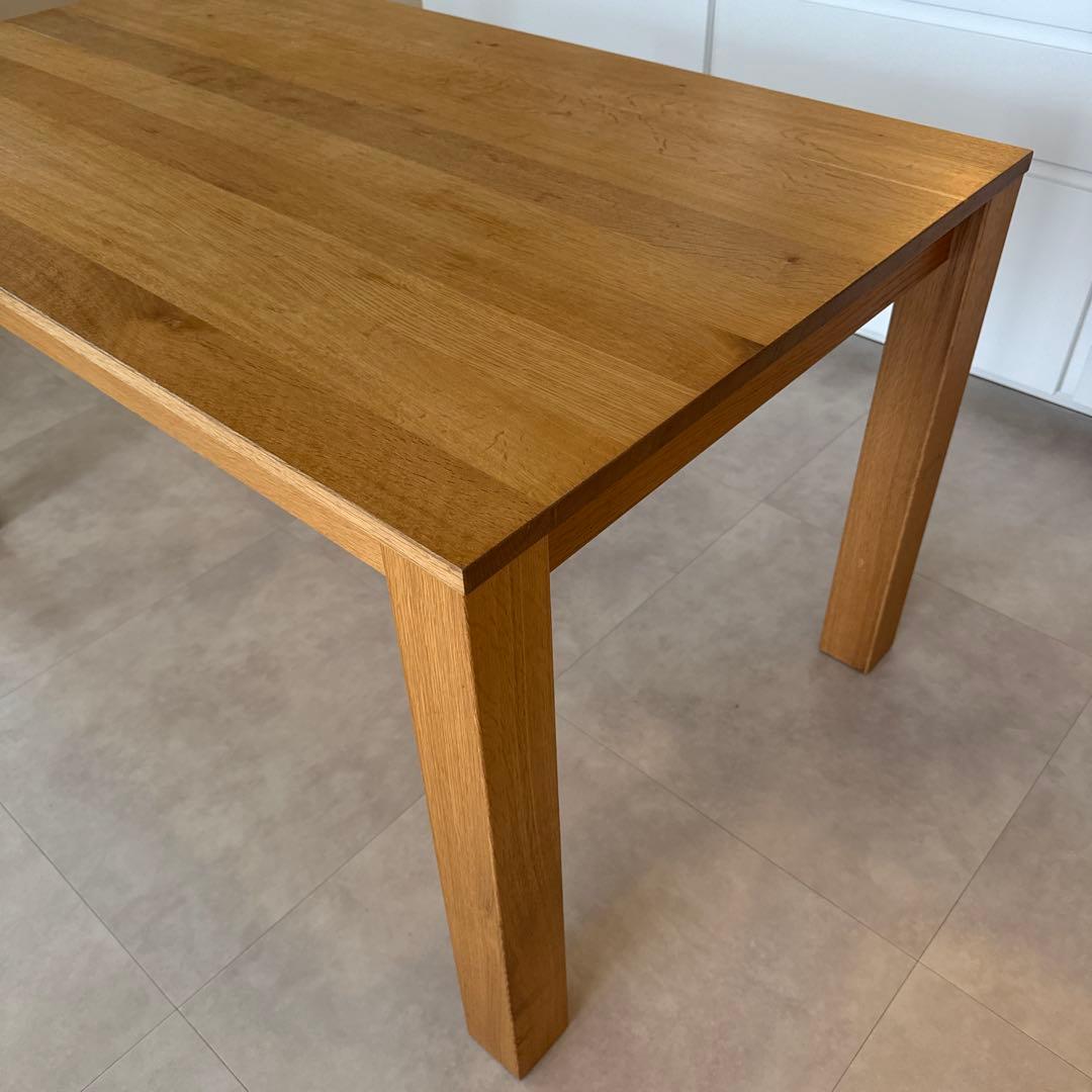 本当に綺麗です！★イケア★人気廃番★オーク材★ダイニングテーブル★SJUHULT