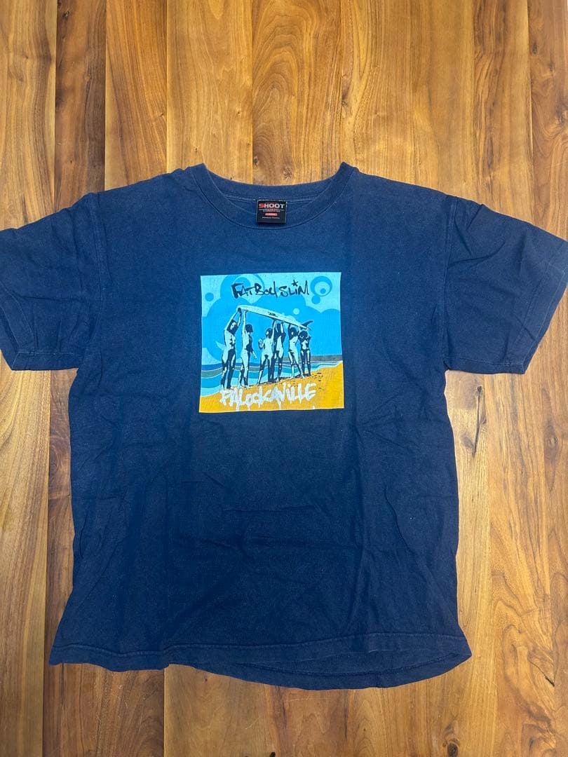 【ティッコ】FatboySlim ツアーTシャツ ネイビー