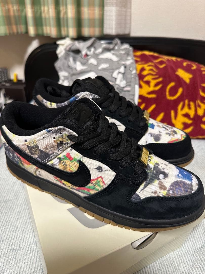 Supreme × NikeSB DunkLow Rammellzee 27.5