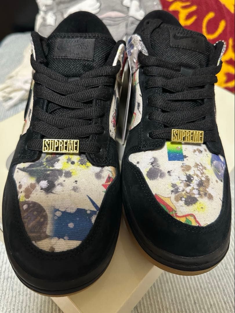 Supreme × NikeSB DunkLow Rammellzee 27.5
