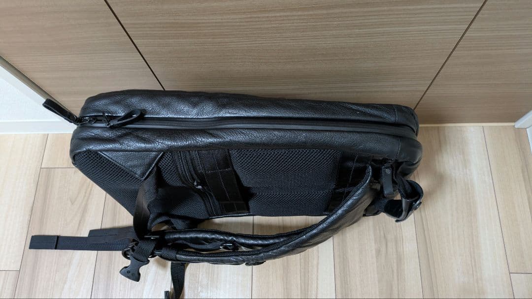 カワニシカバン seowU[セオウー]｜撥水レザー　ブラック