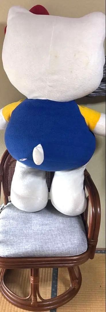 【可愛い】HELLO KITTY 90cmキティ ぬいぐるみ