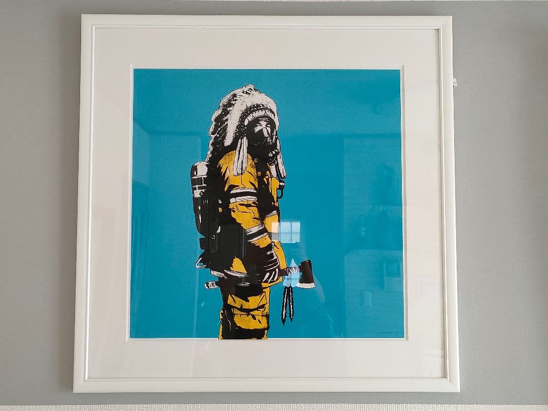 smileDOLK ドルク CHIEF シルクスクリーン アート