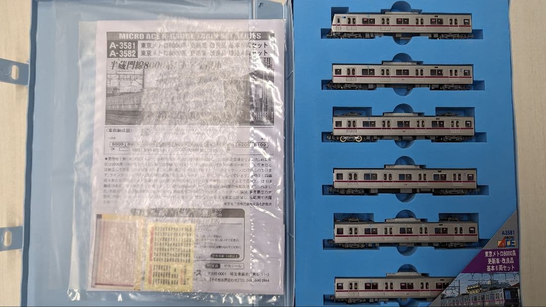 東京メトロ半蔵門線 8000系 更新車/改良品 基本+増結10両セット