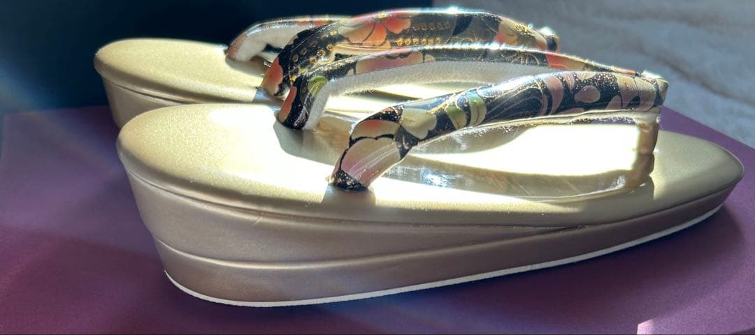 成人式晴れ着用　小物と草履セット