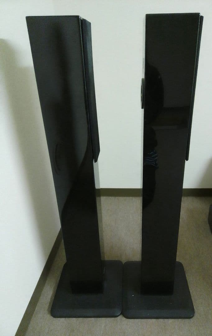 ONKYO オンキョー トールボーイスピーカー D108E ピアノブラック