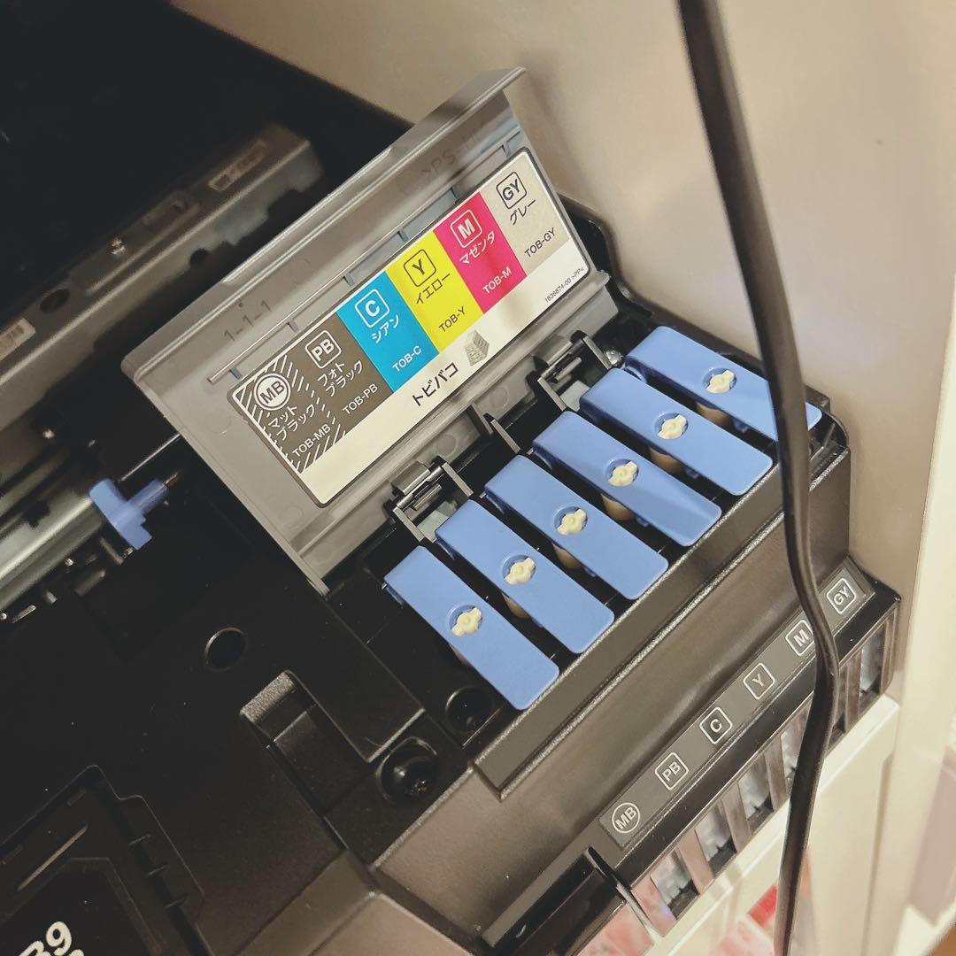 【印刷約1200枚】A4プリンター エコタンク EW-M873T　エプソン