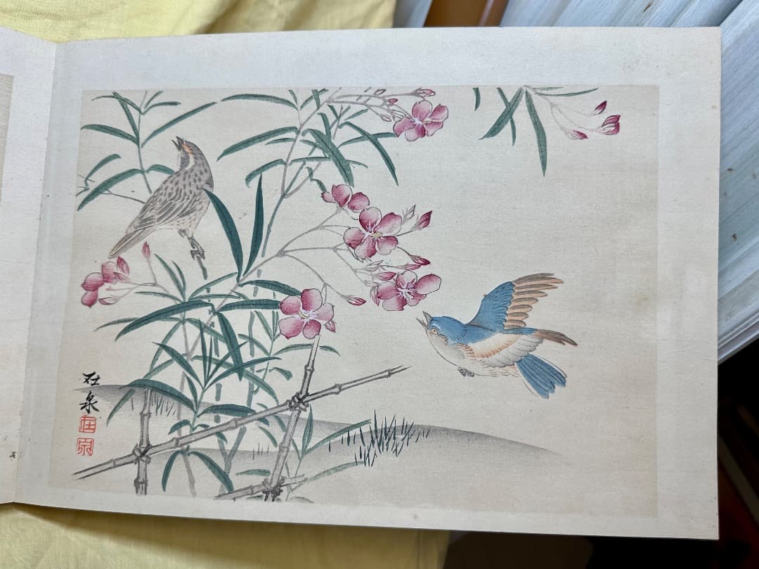 「都の錦」 木版画集26図 明治24年・幸野楳嶺 今尾景年 竹内栖鳳など絵・