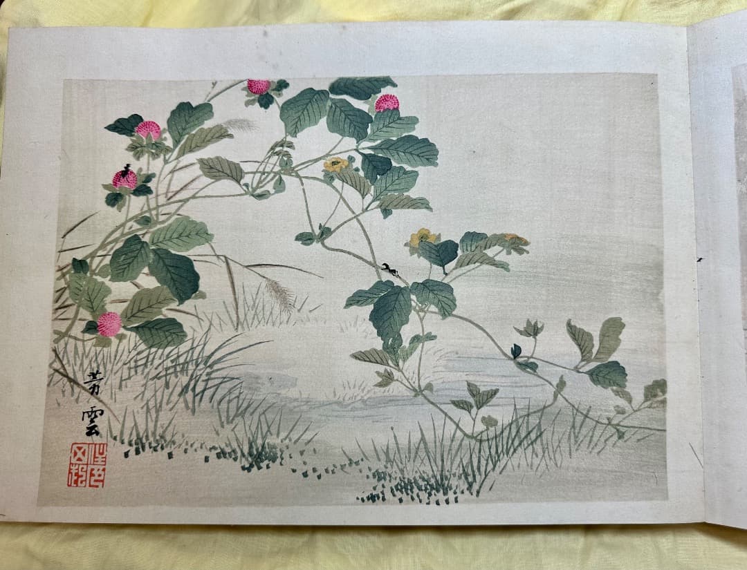 「都の錦」 木版画集26図 明治24年・幸野楳嶺 今尾景年 竹内栖鳳など絵・