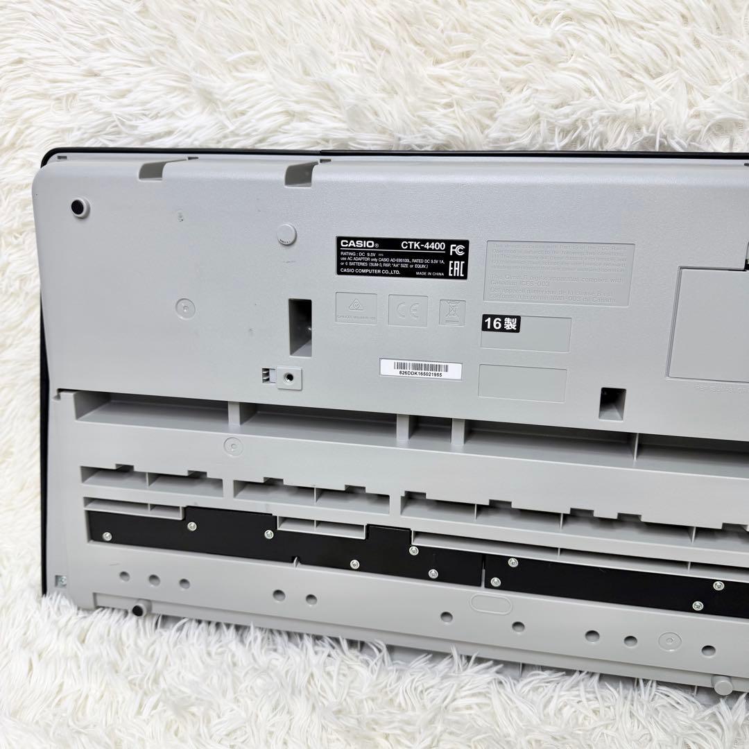 美品 CASIO CTK-4400 61鍵盤電子キーボード 電子ピアノ