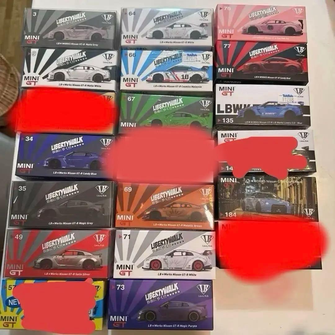 MINI-GT リバティウォーク GT-R 15台セット