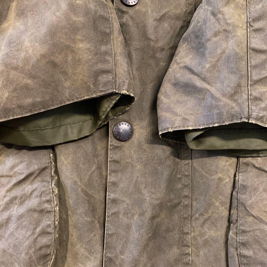 Barbourバブアー　BORDER ボーダー ワックスジャケット
