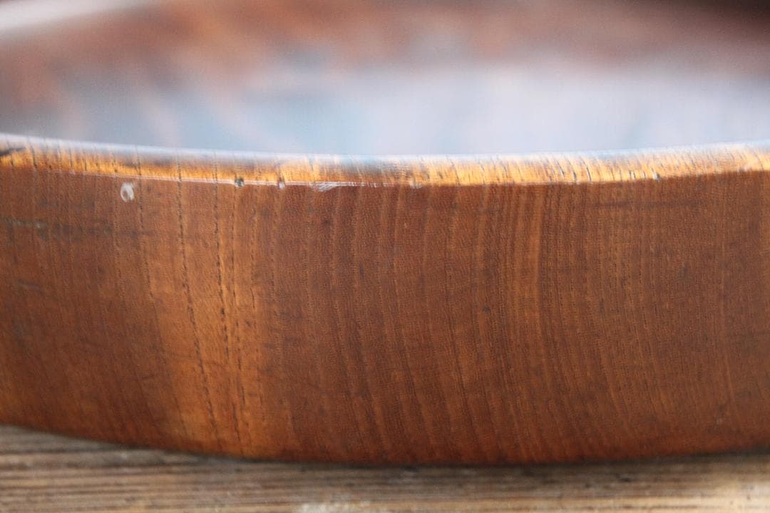 品番　z-0664 欅丸盆　大　お盆　茶道具　古民家　カフェ