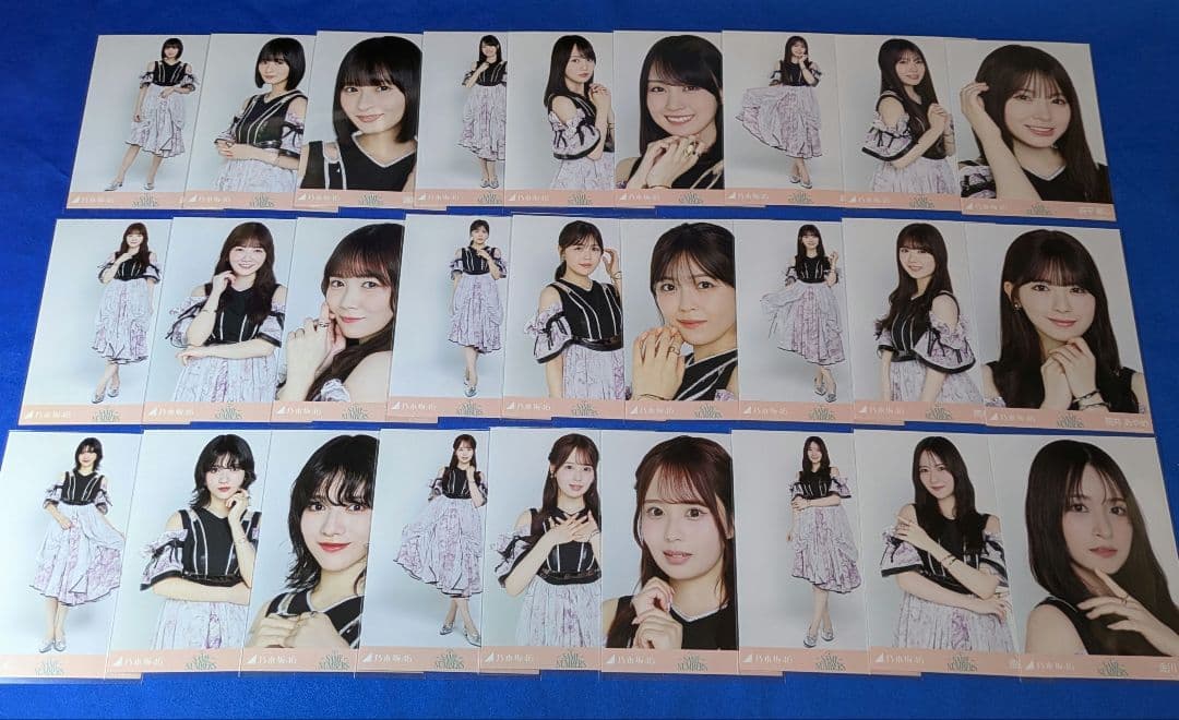 乃木坂46 same numbers　生写真②　３８コンプ　１１４枚　フルコンプ