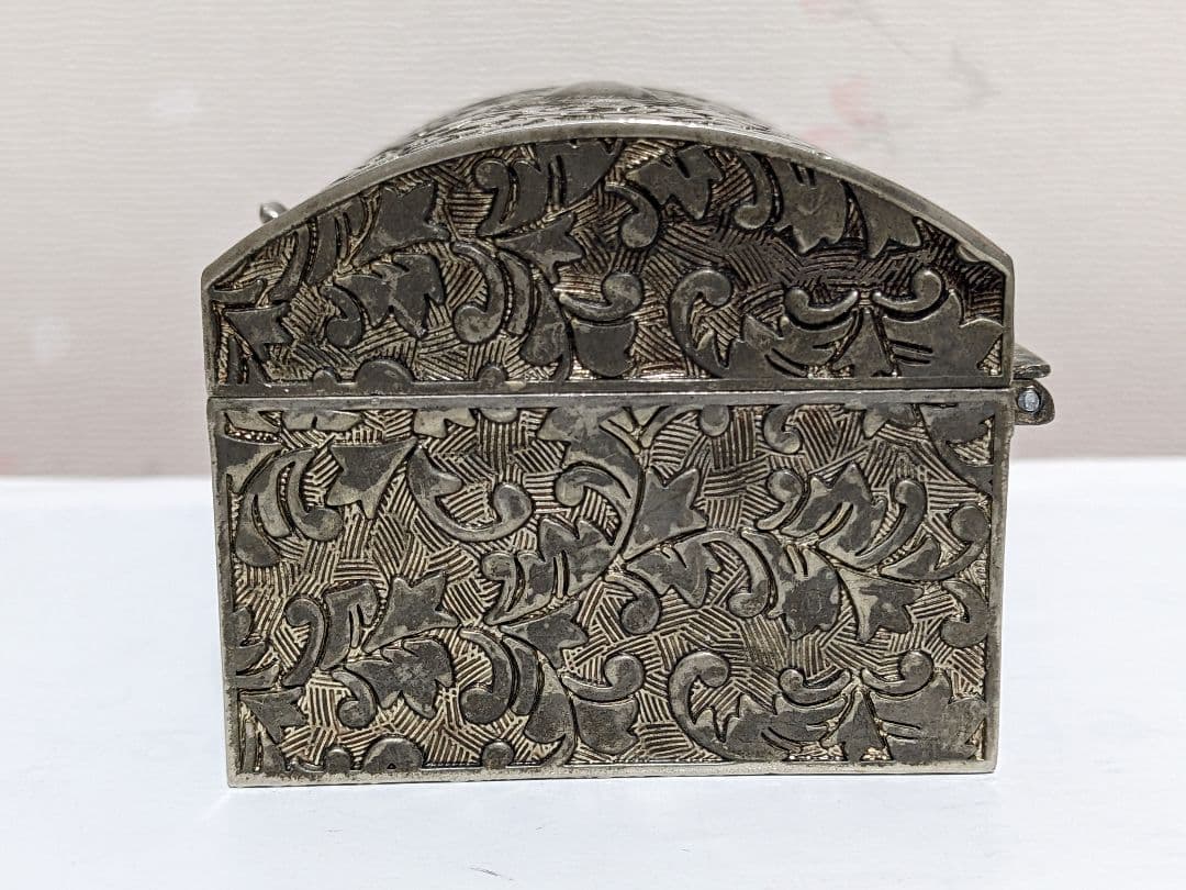 ♦イギリス ヴィンテージ 宝石箱 ジュエリーボックス アクセサリーケース 骨董品