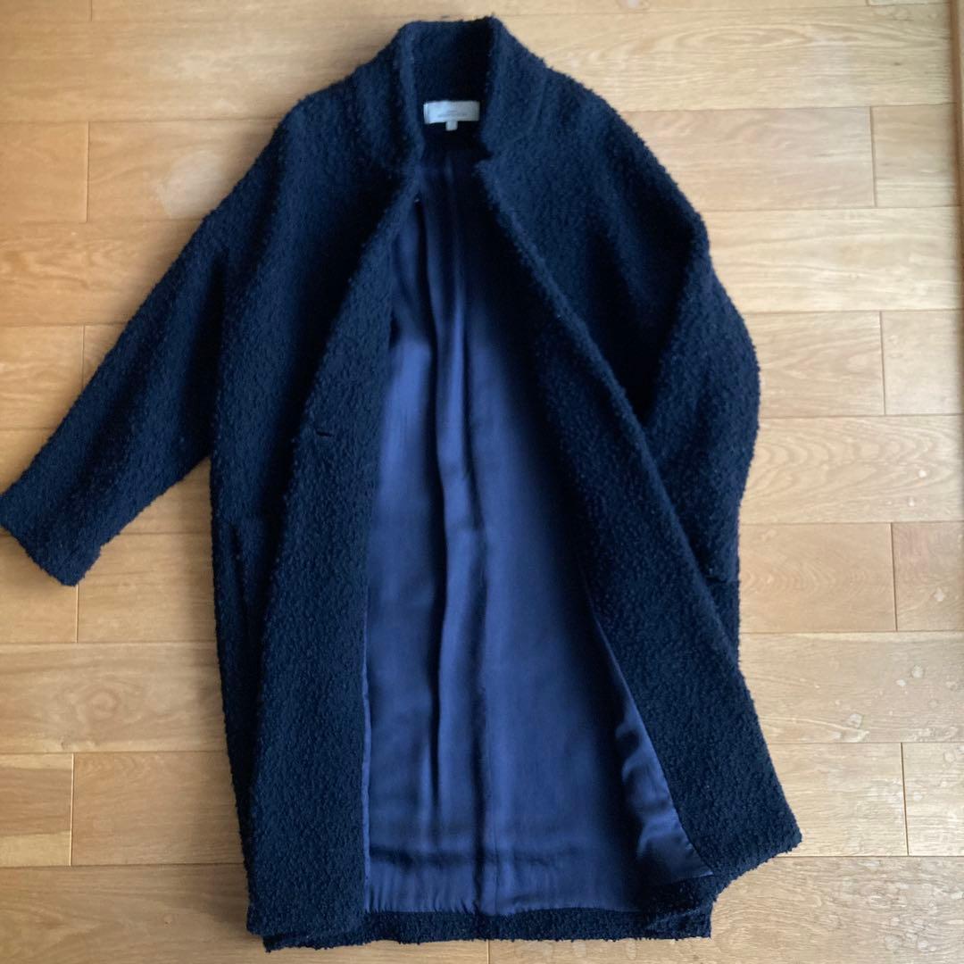 STUDIO NICHOLSON ネイビー チェスターコート サイズ1