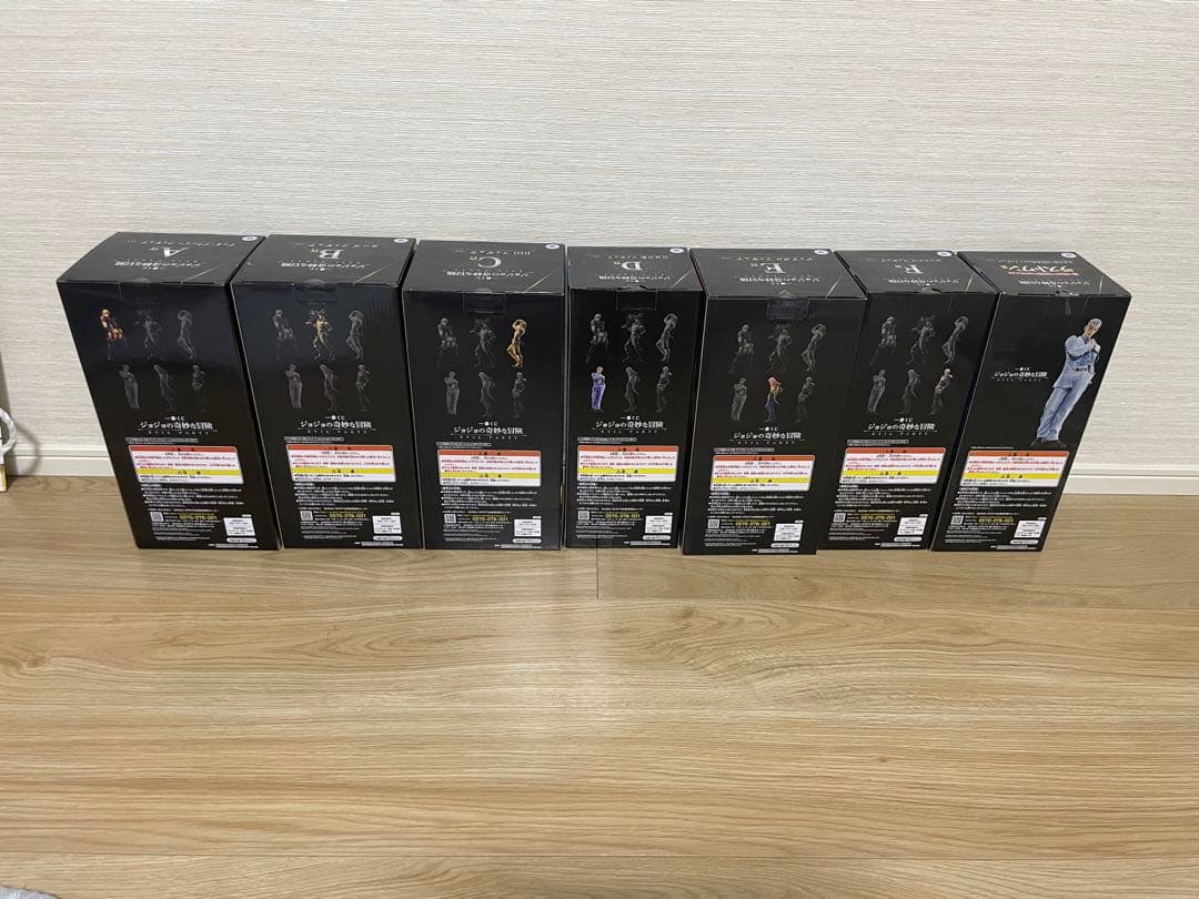 ジョジョ 一番くじ フィギュア evil party コンプリート