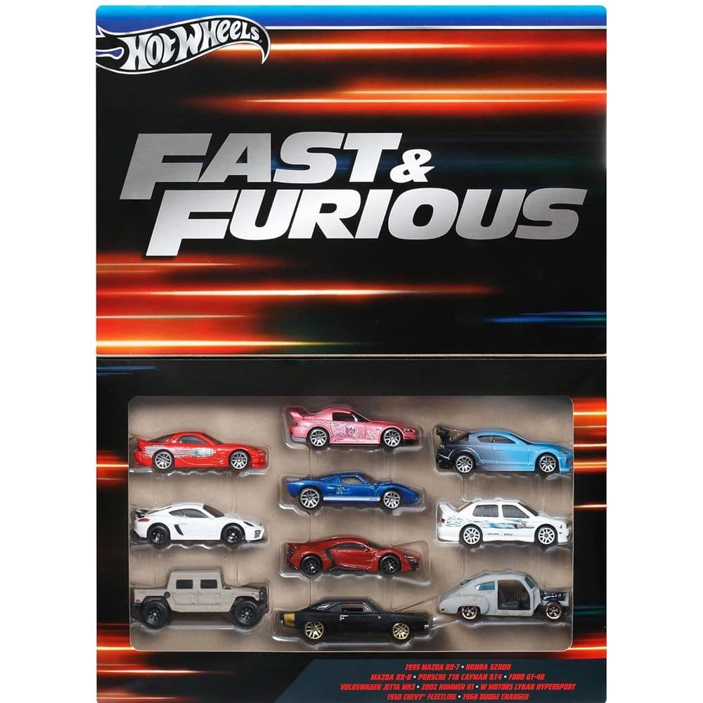 ホットウィール ワイルド・スピード 10カーパック