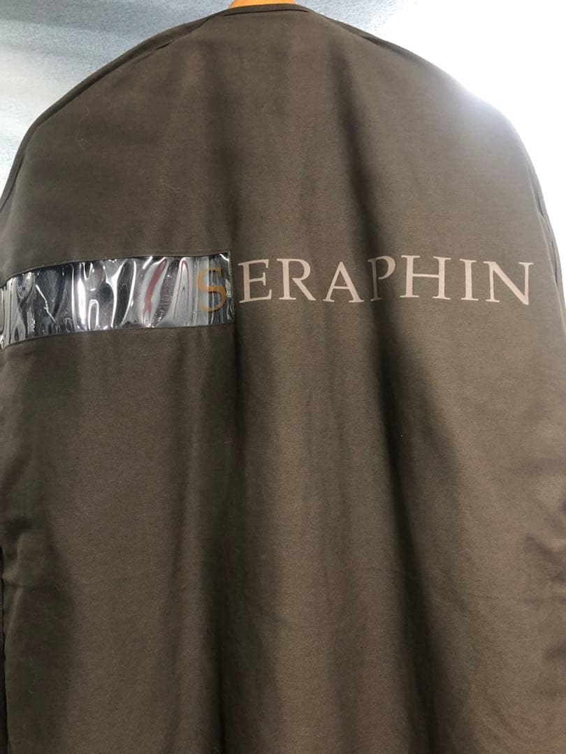 セラファン　ディアスキンライダースジャケット　46 ネイビー新品未使用☆