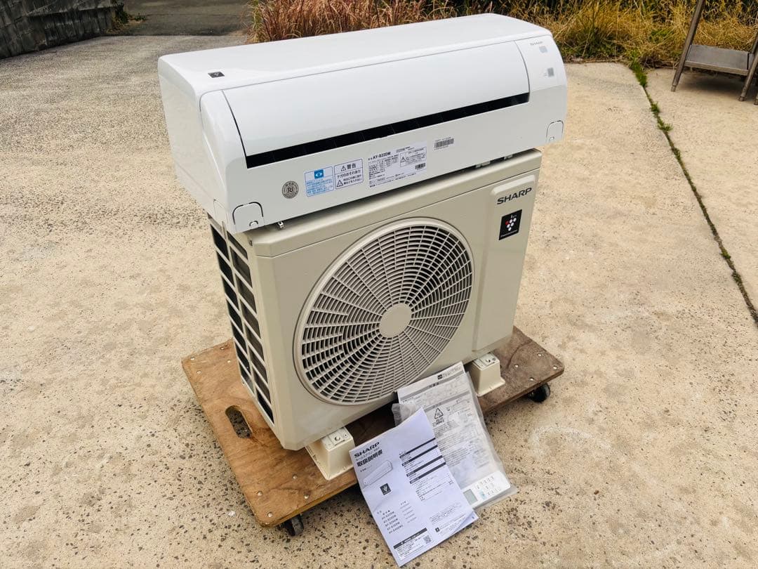 L100★シャープ★2025年製 6畳用 ルームエアコン リモコン付 取説付