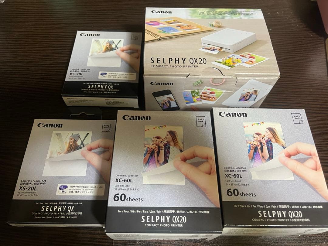 SELPHY QX20 コンパクトフォトプリンター