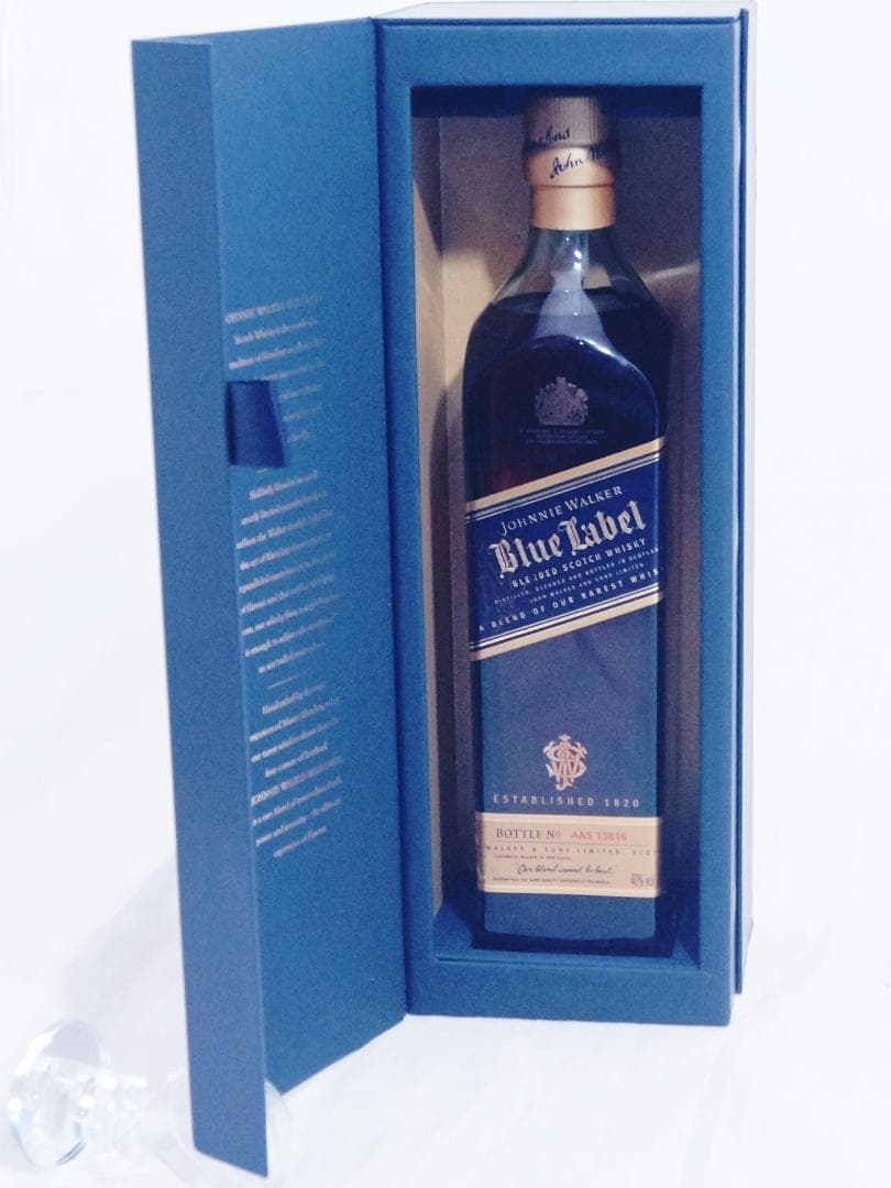 美品★ジョニーウォーカー ブルーラベル 750ml 40%　箱付き