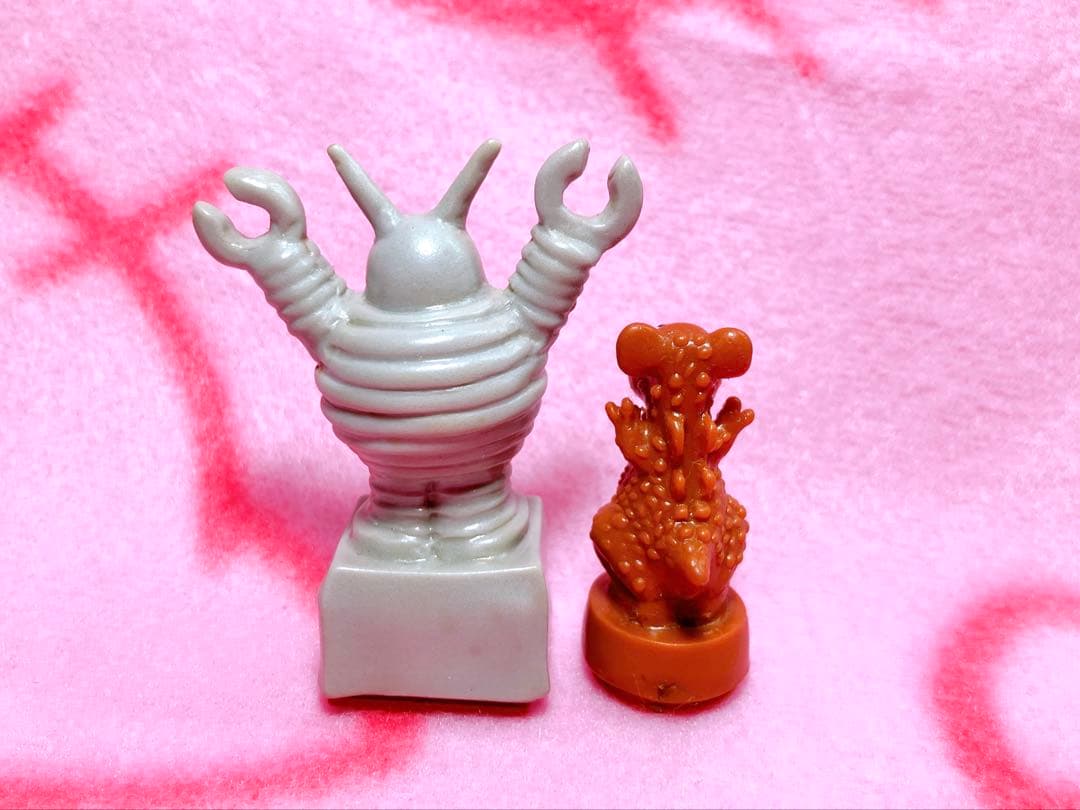 森永 トコちゃんガム ゆかいなトコちゃん人形 ラベル付き セット 怪獣 ソフビ