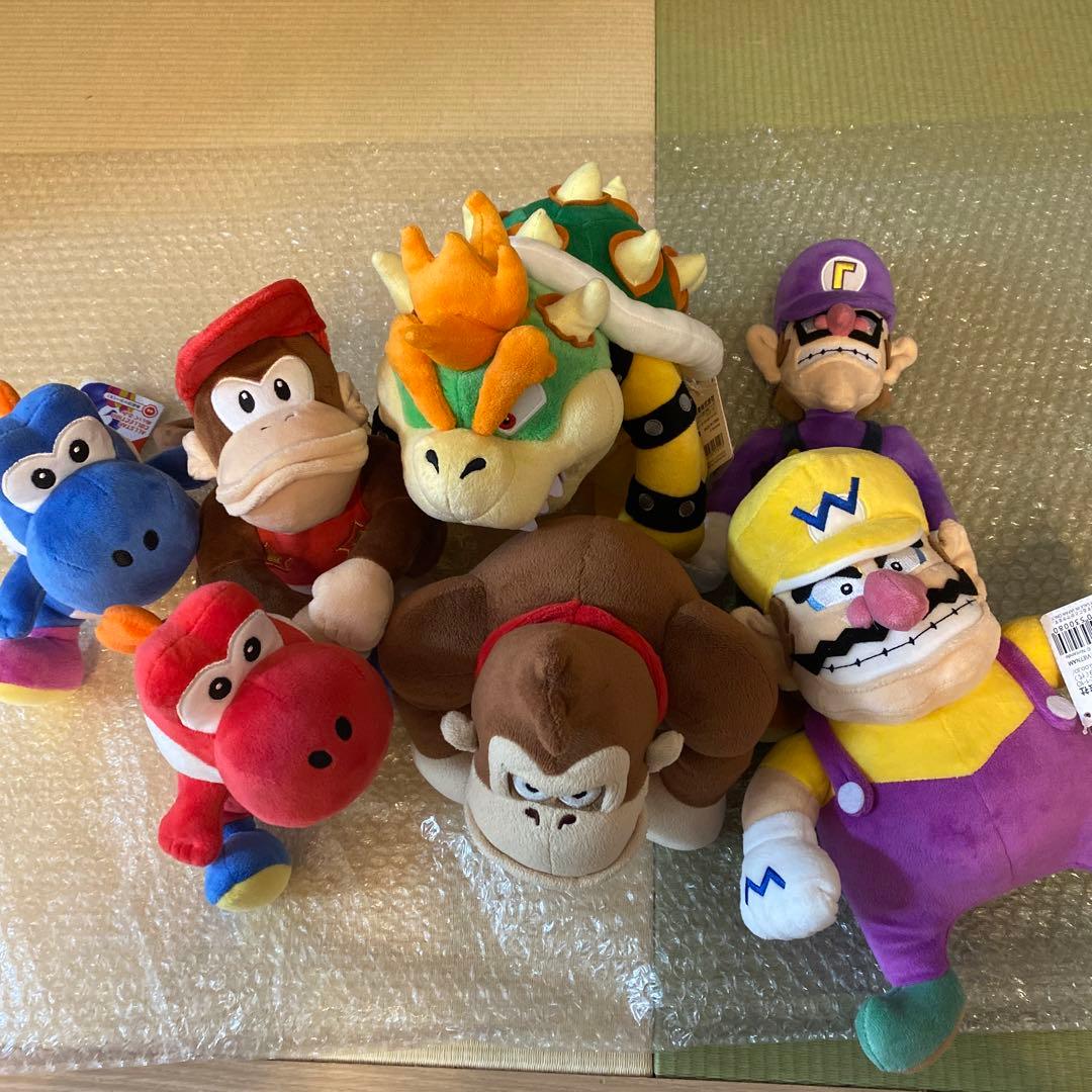 タグ付き　三英貿易　マリオ　ALL STAR COLLECTION ぬいぐるみ