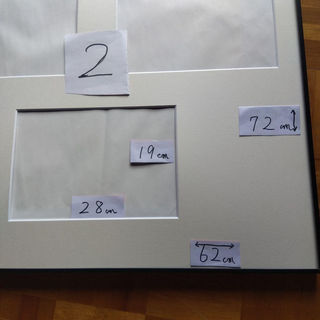 FUJIFILM写真展示用フレーム 全紙２ 　全紙3枚組２　 半切２　4切