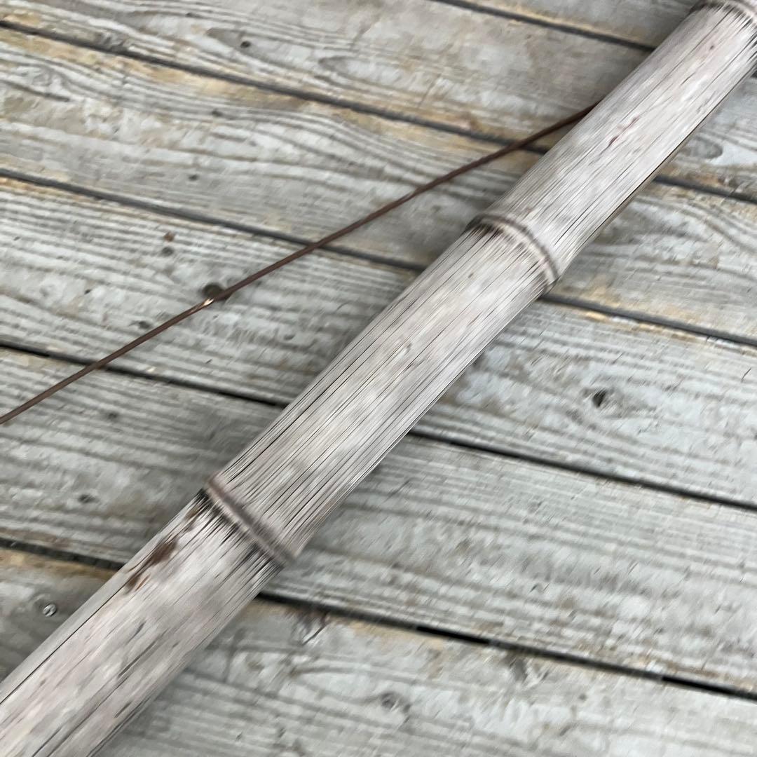 昭和レトロ 竹製 バンブー 自在鉤 囲炉裏 古民家 古民具 古道具 骨董品