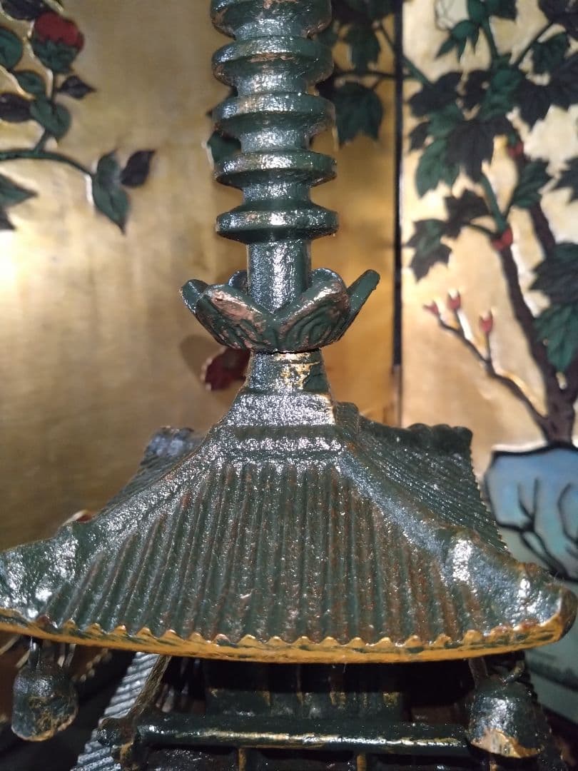 鉄製 五重塔 インテリア装飾 約80cm