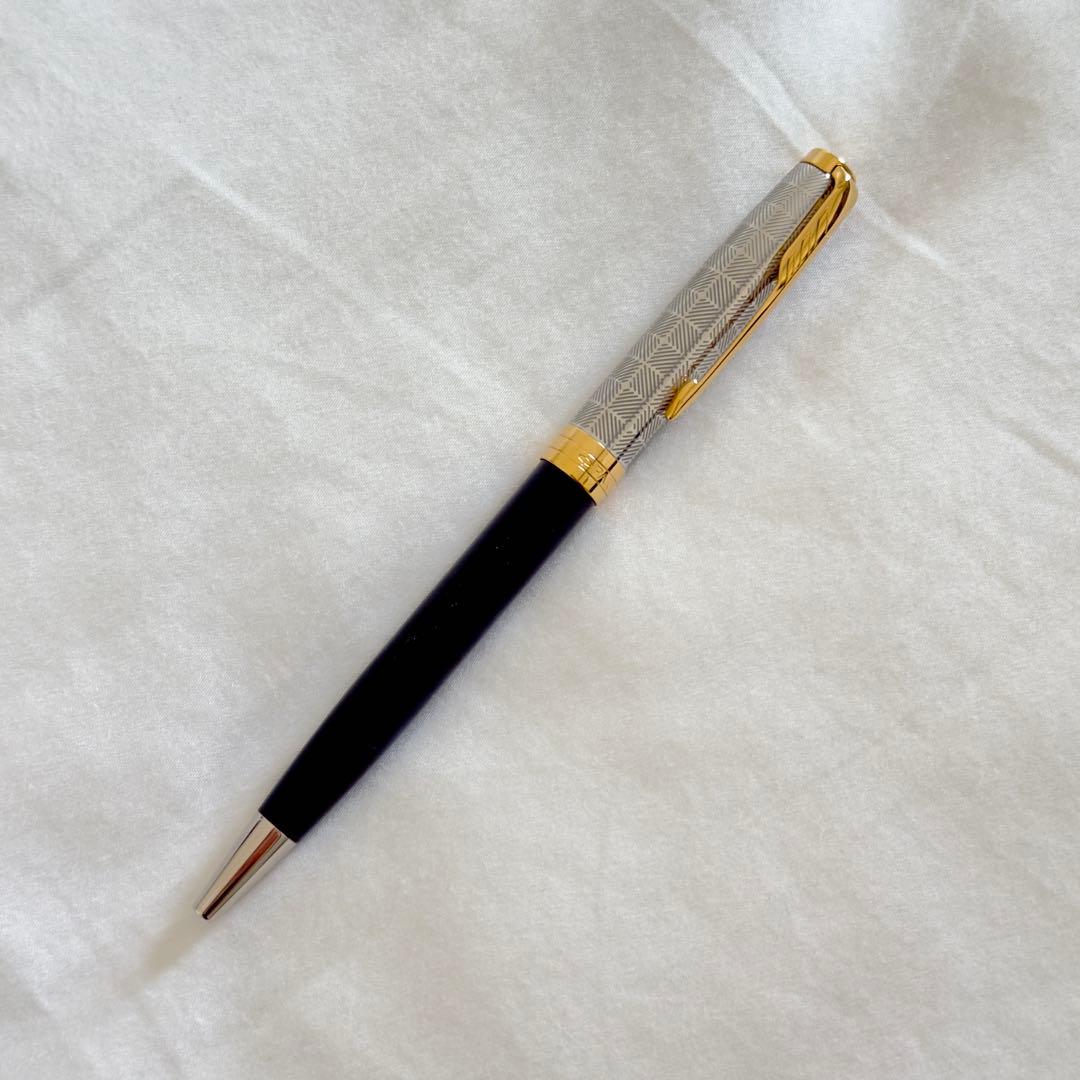 パーカー ソネット プレミアム メタル＆ブラックGT ボールペン