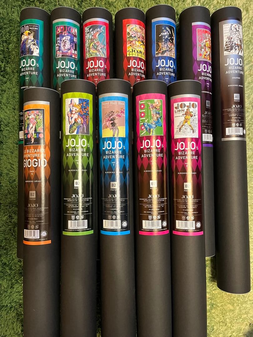 ジョジョの奇妙な冒険ポスター12種まとめ売り