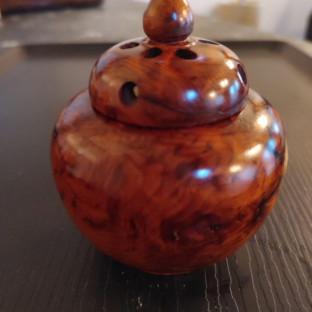 希少　屋久杉樺　香炉