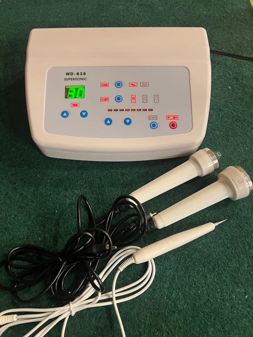 WD-638 超音波美容器 2プローブ付き　シミスポットケア