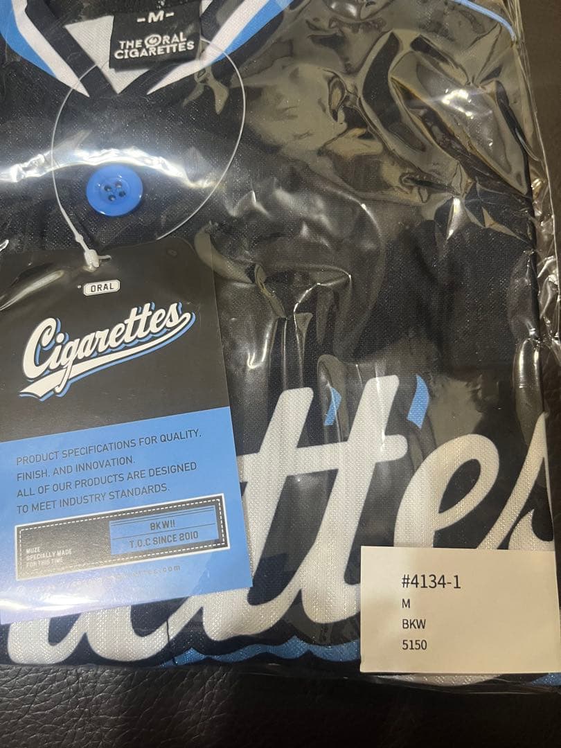 THE ORAL CIGARETTES オリジナルベースボールシャツ2025