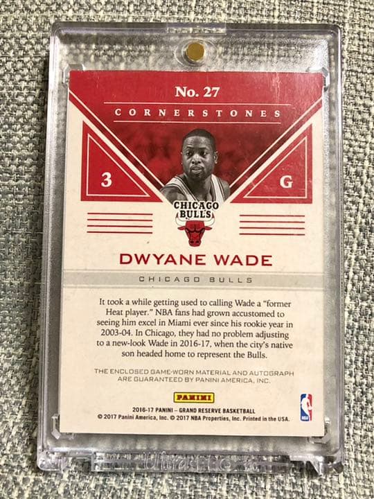 NBAカード Dwyane Wade パッチ 直筆サインカード 10枚限定