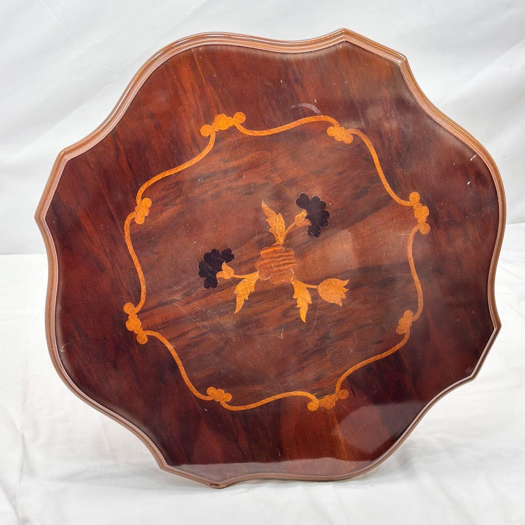 イタリア製 アンティーク 象嵌細工 コーヒーテーブル