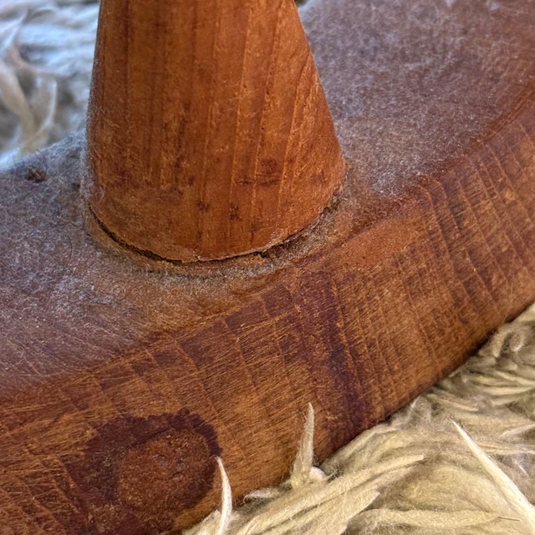 4/26までアンティーク1点もの木製円形座卓