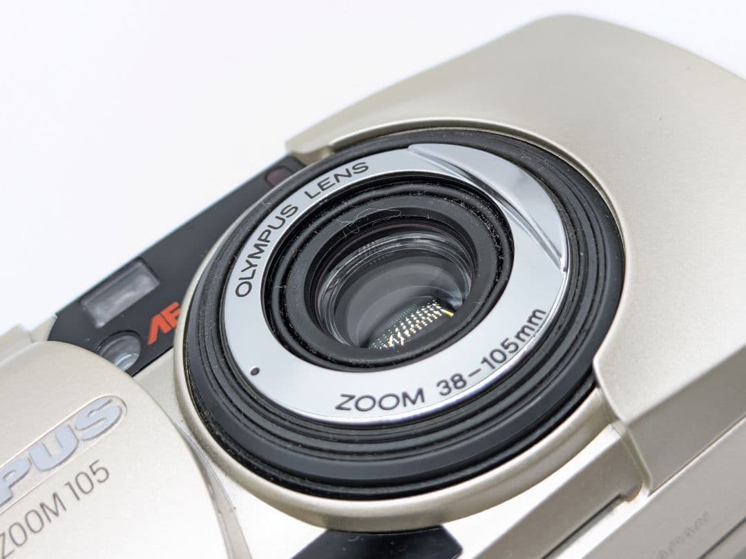 美品！完動品！OLYMPUS μ ZOOM 105 コンパクトフィルムカメラ