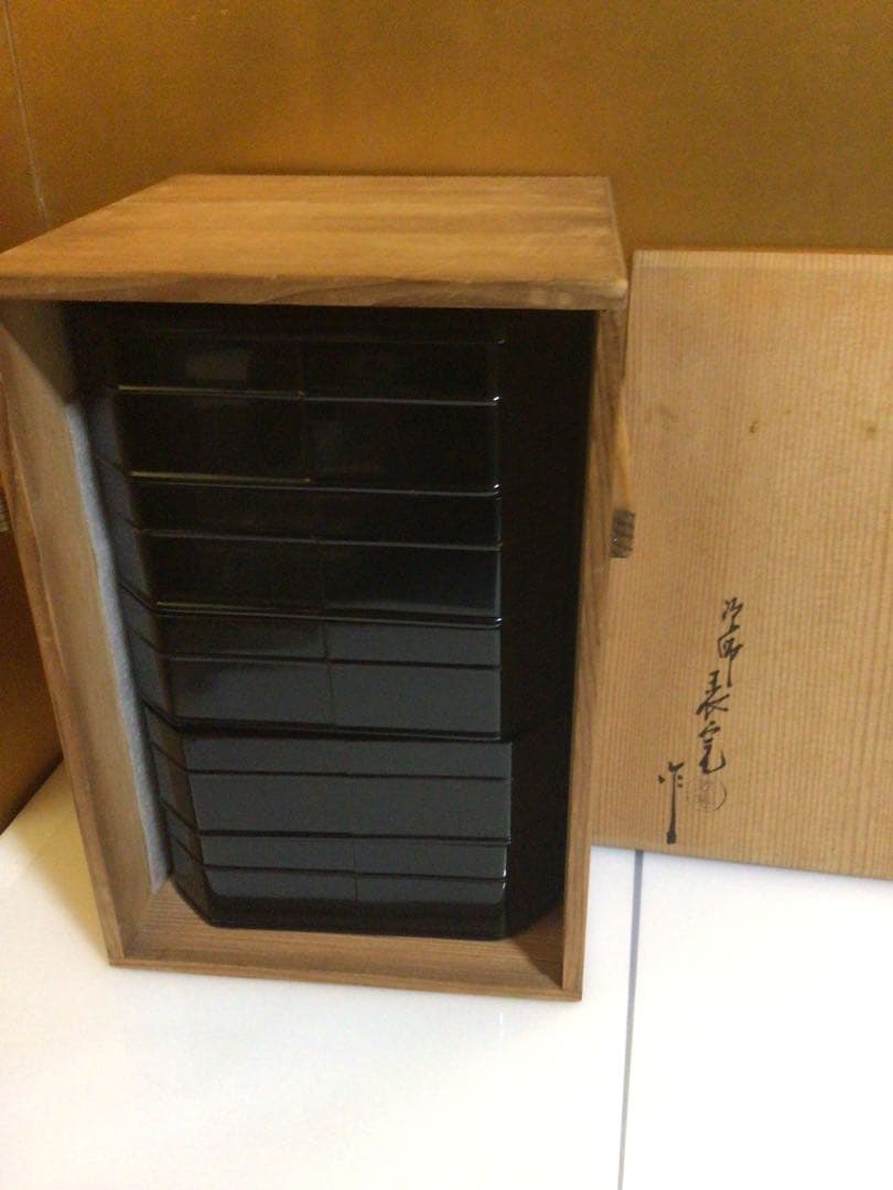 茶道具 五重縁高 表完 共箱付き