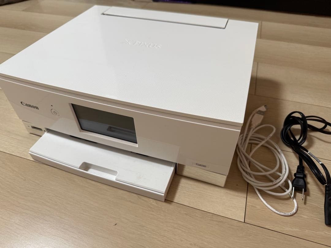 Canon PIXUS TS8330 ホワイト インクジェットプリンター